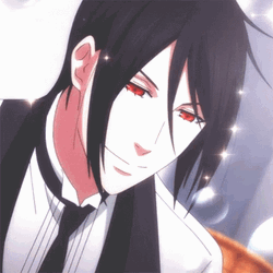 Sebastian Michaelis Black Butler Handsome  GIF