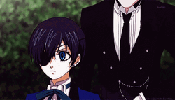 Sebastian Michaelis Ciel Anime Whisper GIF