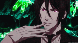 Sebastian Michaelis Cool Anime Boy GIF