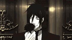 Sebastian Michaelis Magic Disappear GIF