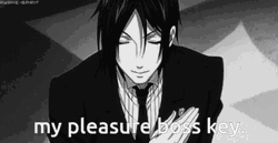Sebastian Michaelis My Pleasure GIF