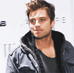 Sebastian Stan Arrogant Stance GIF