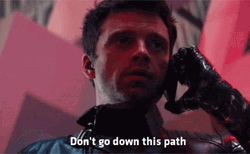  Sebastian Stan Bucky Barnes Call GIF