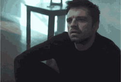 Sebastian Stan Heavy Sigh GIF