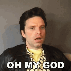Sebastian Stan Oh My God GIF