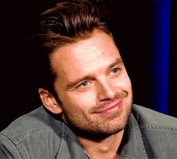 Sebastian Stan Sultry Looks GIF