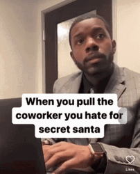 Secret Santa Coworker GIF