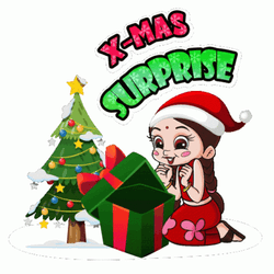 Secret Santa Surprise GIF