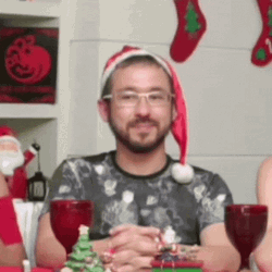 Secret Santa Swaying GIF
