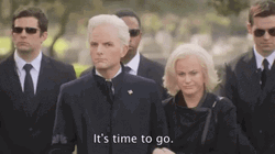 Secret Service It's Time To Go GIF