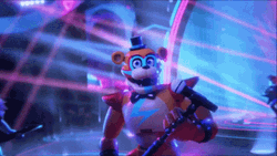 Security Breach Singing Performance GIF