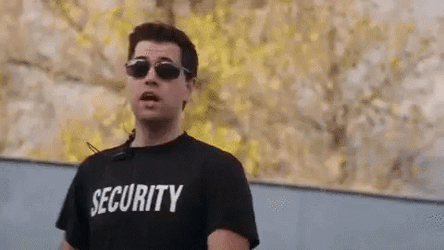 Security Tackles Lady To The Ground GIF