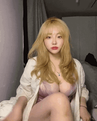 Seductive Cute Pink Girl GIF