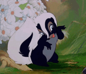 Seductive Lady Skunk GIF