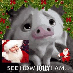 See How Jolly I Am Christmas Meme GIF