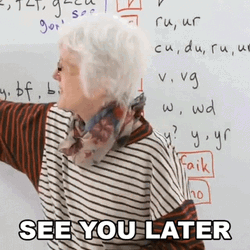 See You Later My English Teacher GIF
