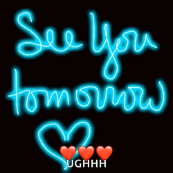 See You Tomorrow Animated GIF
