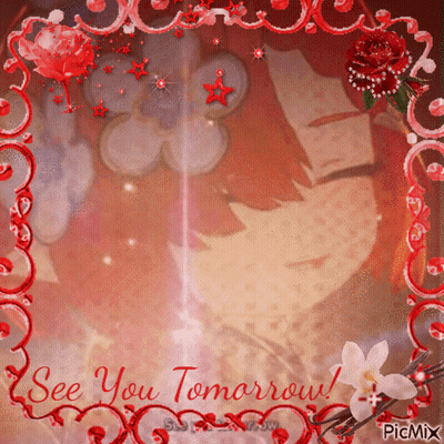See You Tomorrow Picture Frame GIF