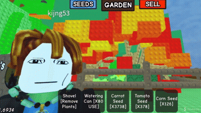 Seeds Garden Sell Video Game Screenshot GIF