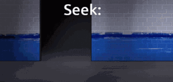 Seek Blue Rainbow Friends  GIF