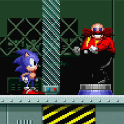 Sega Sonic Doctor Eggman  GIF