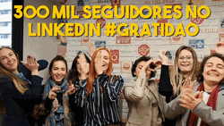 Seguidores No Linkedin  GIF