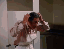 Seinfeld Bathroom Wash GIF