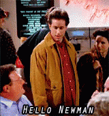 Seinfeld Hello Newman GIF