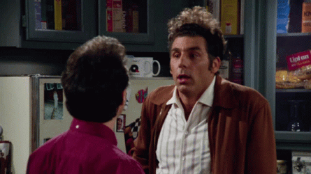Seinfeld Kramer Giddy Up Ngitty Up GIF