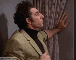 Seinfeld Kramer Giddy Up Oh Yeah GIF