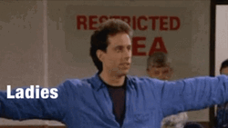 Seinfeld Ladies And Gentlemen We Got Him GIF