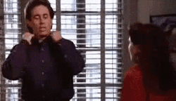 Seinfeld Popping Collar Dance