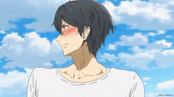 Seishuu Handa Flustered Barakamon Anime GIF