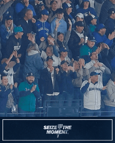 Seize The Moment Poster With Crowd GIF