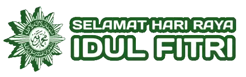 Selamat Hari Raya Idul Fitri Sign Sticker