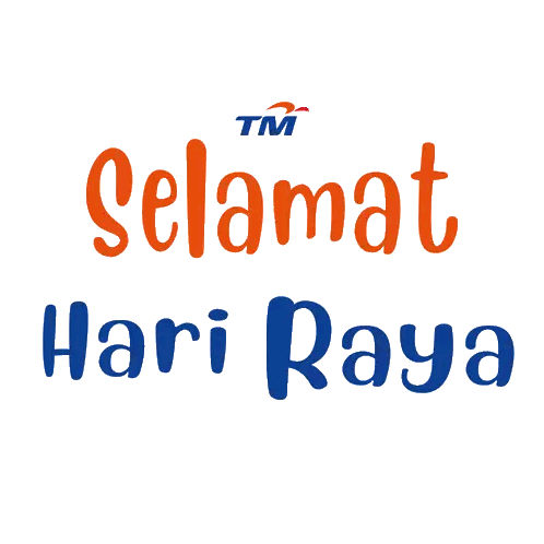 Selamat Hari Raya Logo Sticker