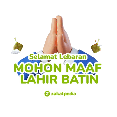 Selamat Lebaran Mohon Maaf Lahiran Poster Sticker