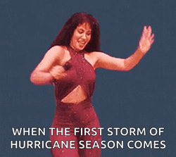 Selena Dancing Hurricane Meme GIF