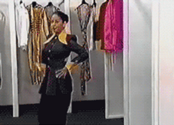 Selena Dressing Room GIF