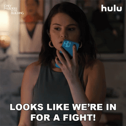 Selena Gomez In A Phonecall Fight On GIF