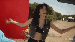 Selena Quintanilla Iconic Waving Hands GIF