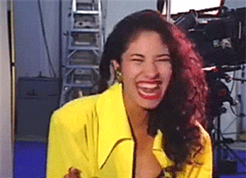 Selena's Radiant Smiles GIF