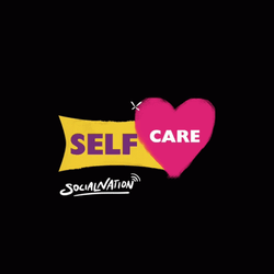 Self Care Heart Beating GIF