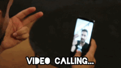 Self Video Calling GIF