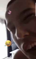 Selfie Lol Emoji GIF