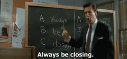 Sell Sell Sell Alec Baldwin Glengarry Glen Ross  GIF