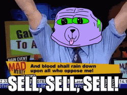 Sell Sell Sell Breaking News Funny Edit GIF