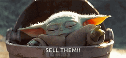 Sell Sell Sell Mandalorian Grogu Baby Yoda GIF