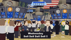 Sell Sell Sell South Park Crypto Currency Trading GIF
