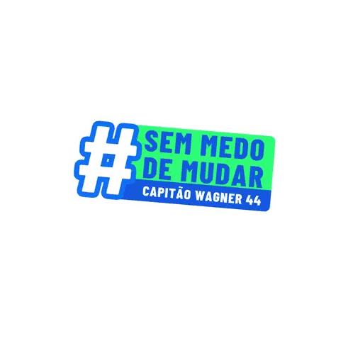 Sem Medo De Mudar Logo Sticker